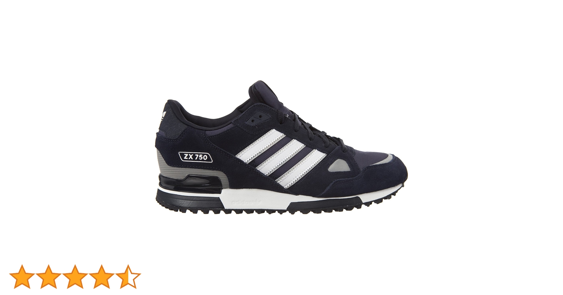 adidas Erkek Zx 750' Spor Ayakkabı, Mavi Lacivert Beyaz Koyu
